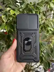 Темно-синий чехол противоударный armors для Realme C35 / Реалми С35 с защитой камеры