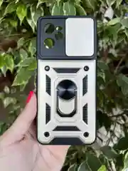 Золотой чехол противоударный armors для Realme C35 / Реалми С35 с защитой камеры