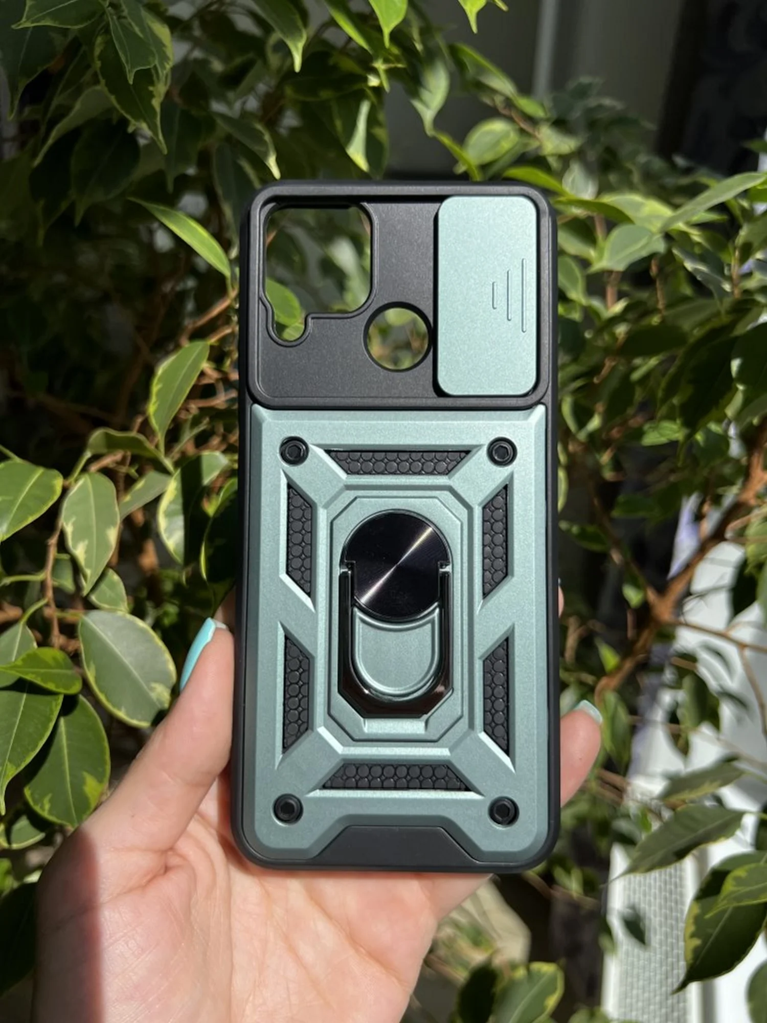 Темно-синий чехол противоударный armors для Realme C15 и C25 и C25s / Реалми С15 и С25 и С25s