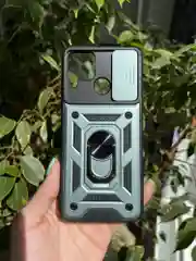 Темно-синий чехол противоударный armors для Realme C15 и C25 и C25s / Реалми С15 и С25 и С25s