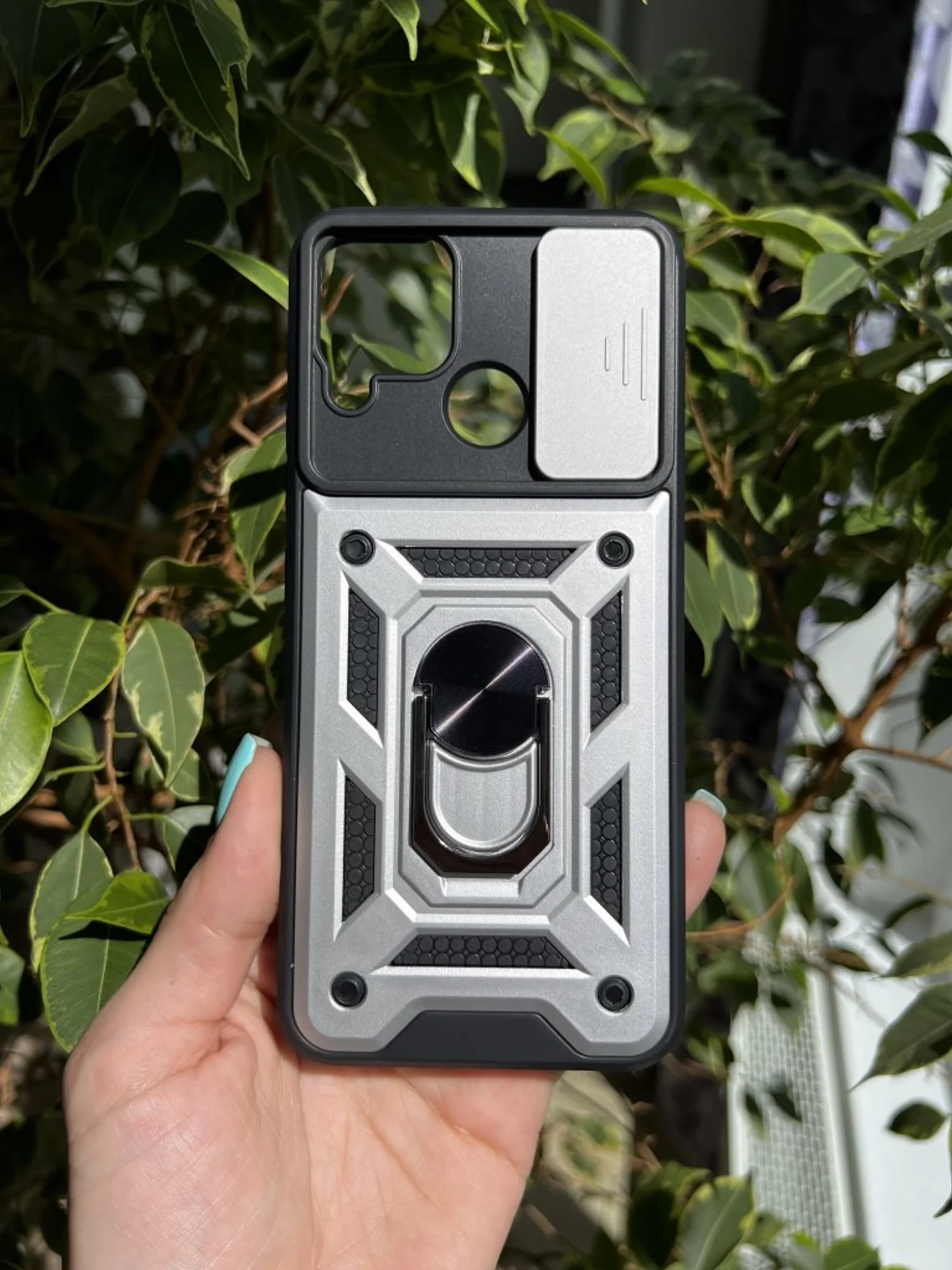 Темно-синий чехол противоударный armors для Realme C15 и C25 и C25s / Реалми С15 и С25 и С25s
