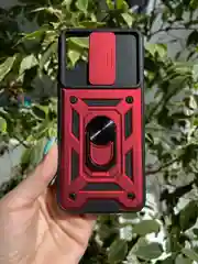 Красный чехол противоударный armors для Realme C15 и C25 и C25s / Реалми С15 и С25 и С25s