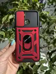 Красный чехол противоударный armors для Realme C15 и C25 и C25s / Реалми С15 и С25 и С25s