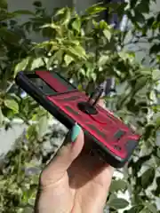 Красный чехол противоударный armors для Realme C15 и C25 и C25s / Реалми С15 и С25 и С25s
