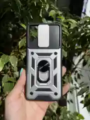 Серебряный чехол противоударный armors для Realme C15 и C25 и C25s / Реалми С15 и С25 и С25s