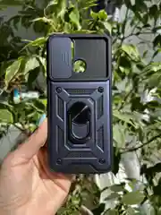 Серебряный чехол противоударный armors для Realme C15 и C25 и C25s / Реалми С15 и С25 и С25s