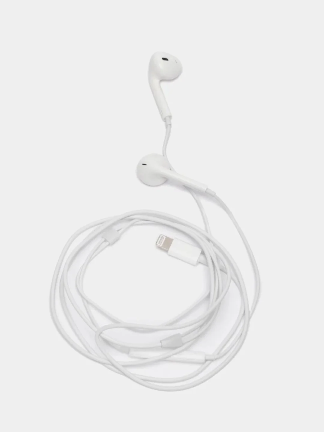 Наушники проводные Earpods Lightning для iPhone с микрофоном ( Без Bluetooth)