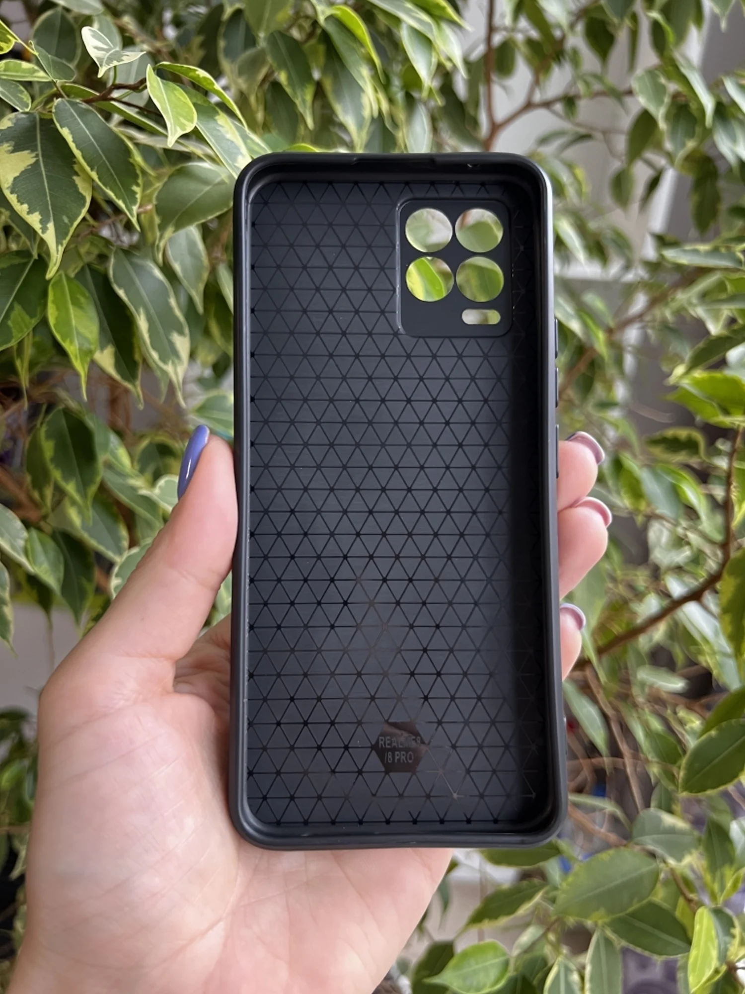 Зеленый чехол противоударный armors для Realme 8 и 8 Pro / Реалми 8 и 8 Про с защитой камеры