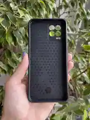 Зеленый чехол противоударный armors для Realme 8 и 8 Pro / Реалми 8 и 8 Про с защитой камеры