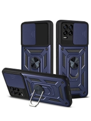 Чехол противоударный armors для Realme 8 и 8 Pro / Реалми 8 и 8 Про с защитой камеры