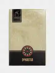 Скатерть DeNASTIA "Праздничная" D180см, 100% ПЭ, блестящая, цвет зелёный
