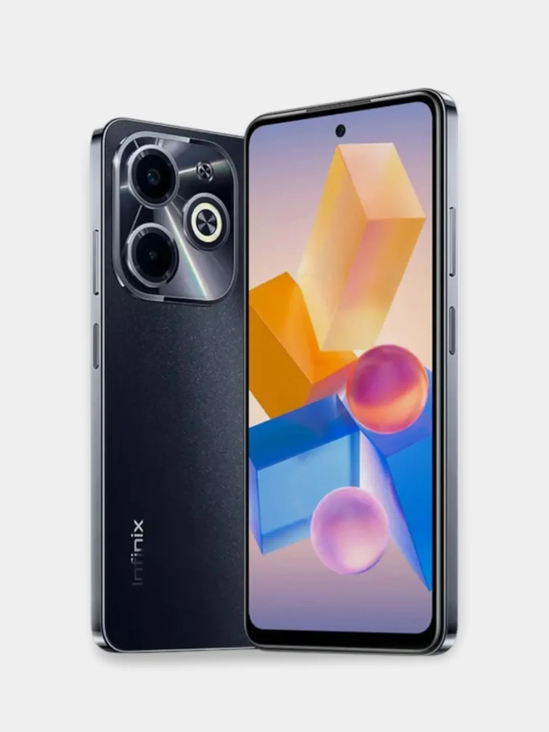 Черный смартфон Infinix Hot 40i 4+4/128 Gb NFC