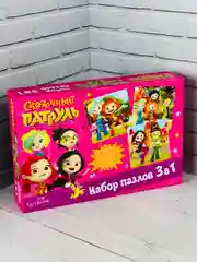 Мозаика детская для девочки сказочный патруль 100 деталей набор пазлов герои из мультика