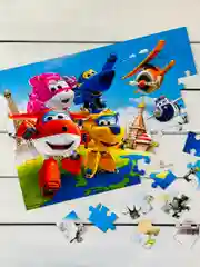 Паззлы Супер крылья Super Wings суперкрылья 60 Игра мульт робот трансформирующийся самолет
