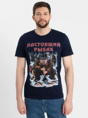 Мужская футболка с принтом