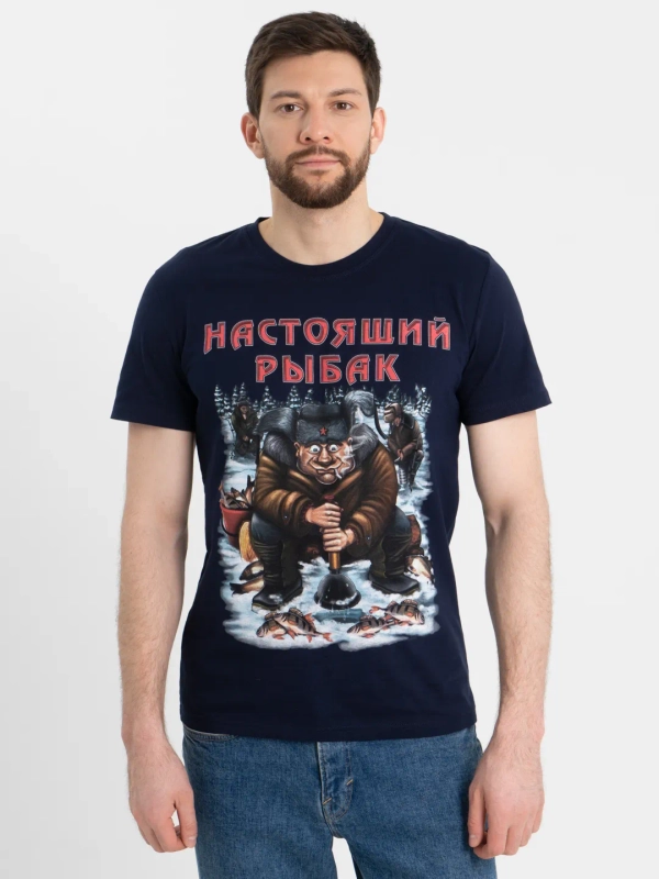 Мужская футболка с принтом