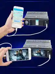 Автомагнитола 1 DIN сенсорный экран, MP5 плеер, Bluetooth, AUX, USB,