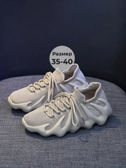 Кроссовки женские спортивные для бега, Yeezy изики кеды с толстой подошвой на осень лето