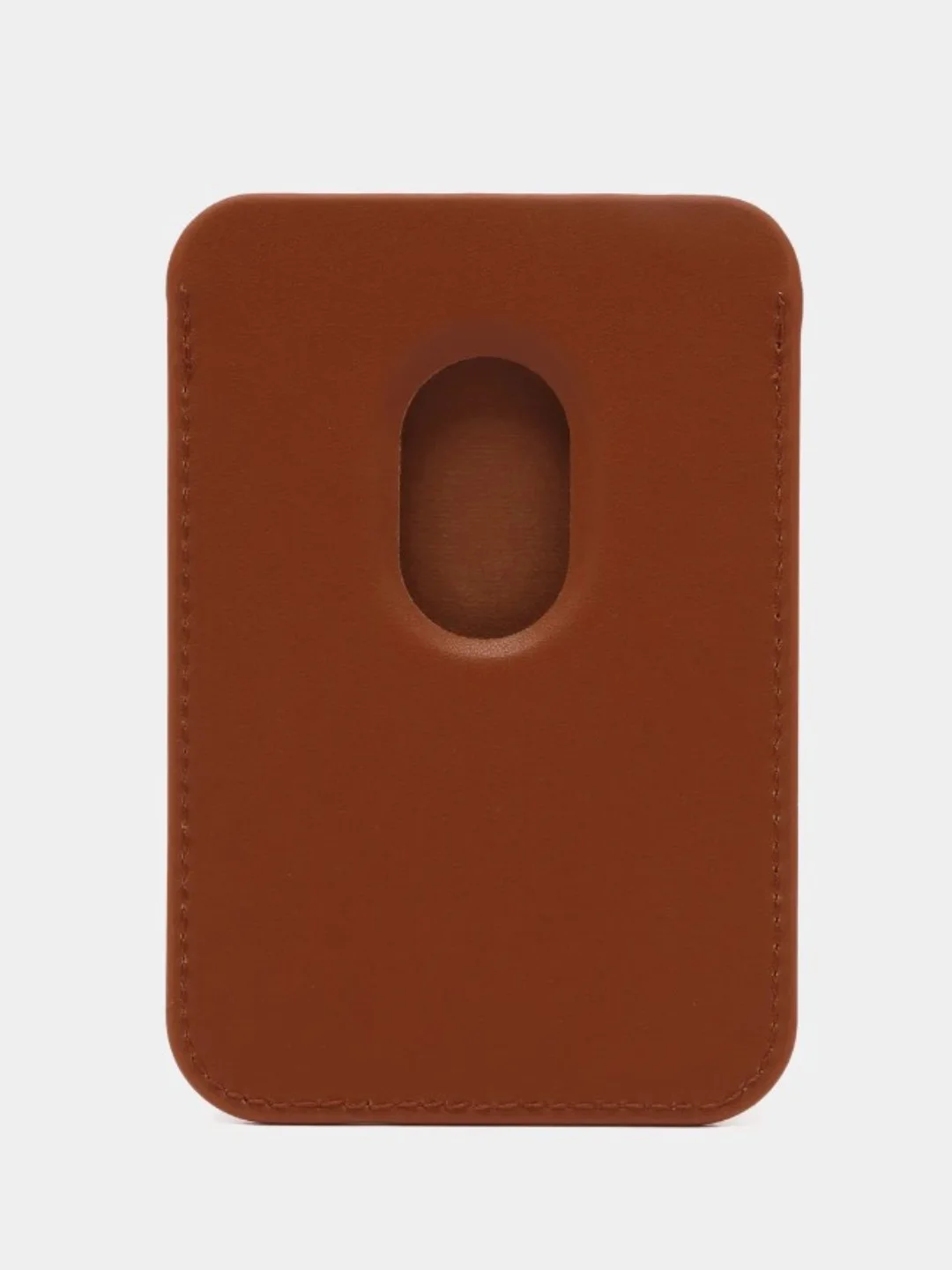 Зеленый магнитный кошелек для карт MagSafe Leather Wallet iPhone, картхолдер