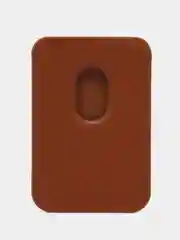 Зеленый магнитный кошелек для карт MagSafe Leather Wallet iPhone, картхолдер