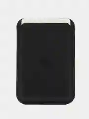 Черный магнитный кошелек для карт MagSafe Leather Wallet iPhone, картхолдер