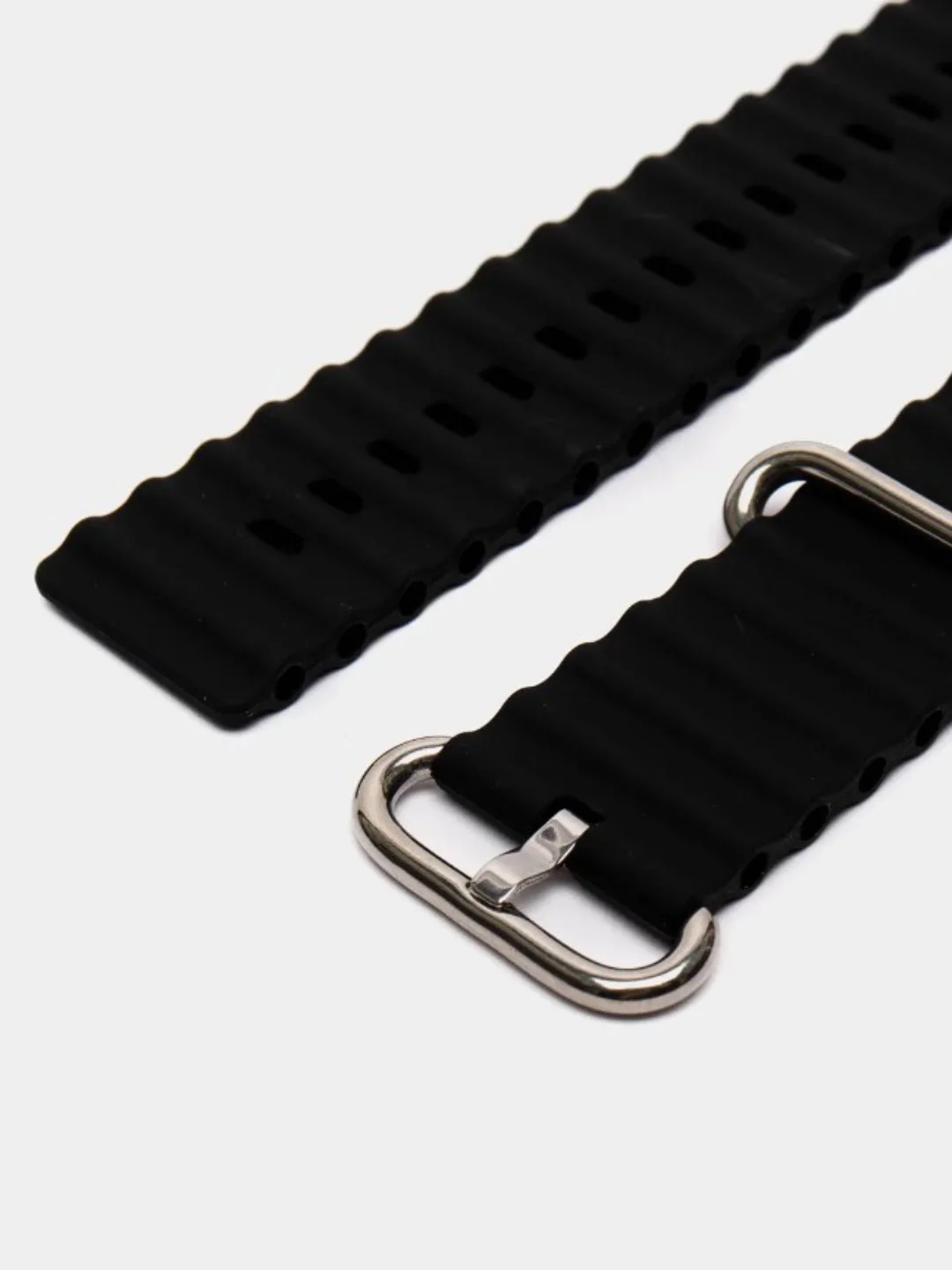 Розовый ремешок для смарт-часов Apple Watch Ocean band Ultra, силиконовый, 42-45-49 мм