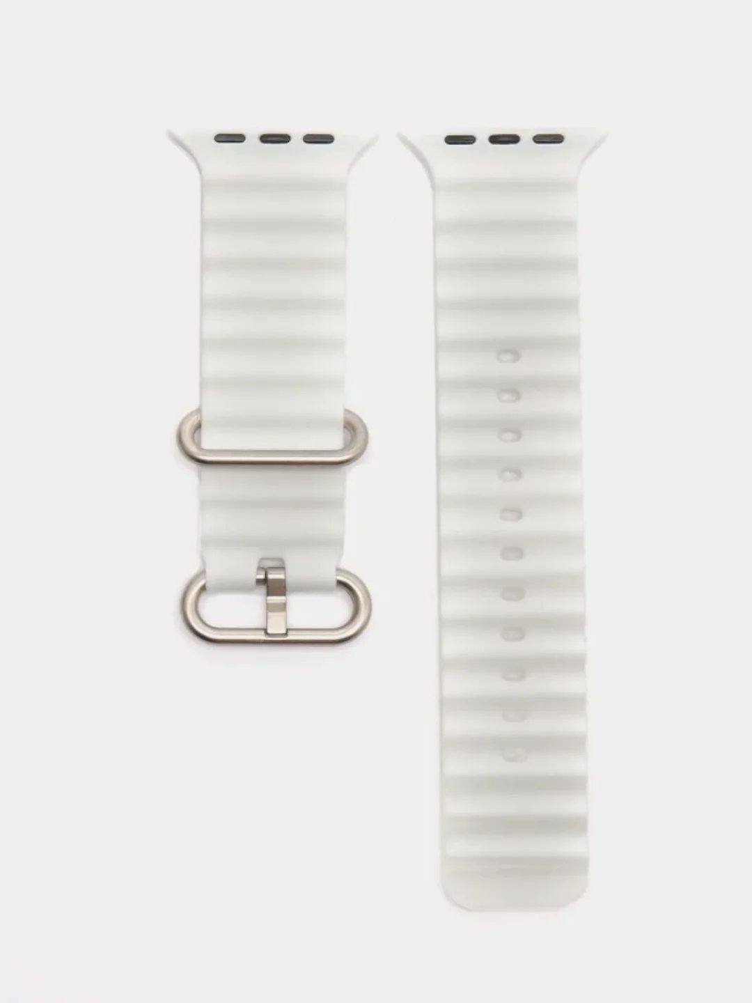 Розовый ремешок для смарт-часов Apple Watch Ocean band Ultra, силиконовый, 42-45-49 мм