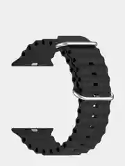 Розовый ремешок для смарт-часов Apple Watch Ocean band Ultra, силиконовый, 42-45-49 мм