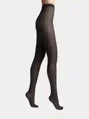 Черный капроновые колготки Conte Nuance