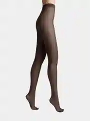 Угольный капроновые колготки Conte Nuance