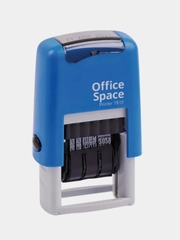 Датер ленточный OfficeSpace, пластик, 1 строка, 3 мм, русский язык