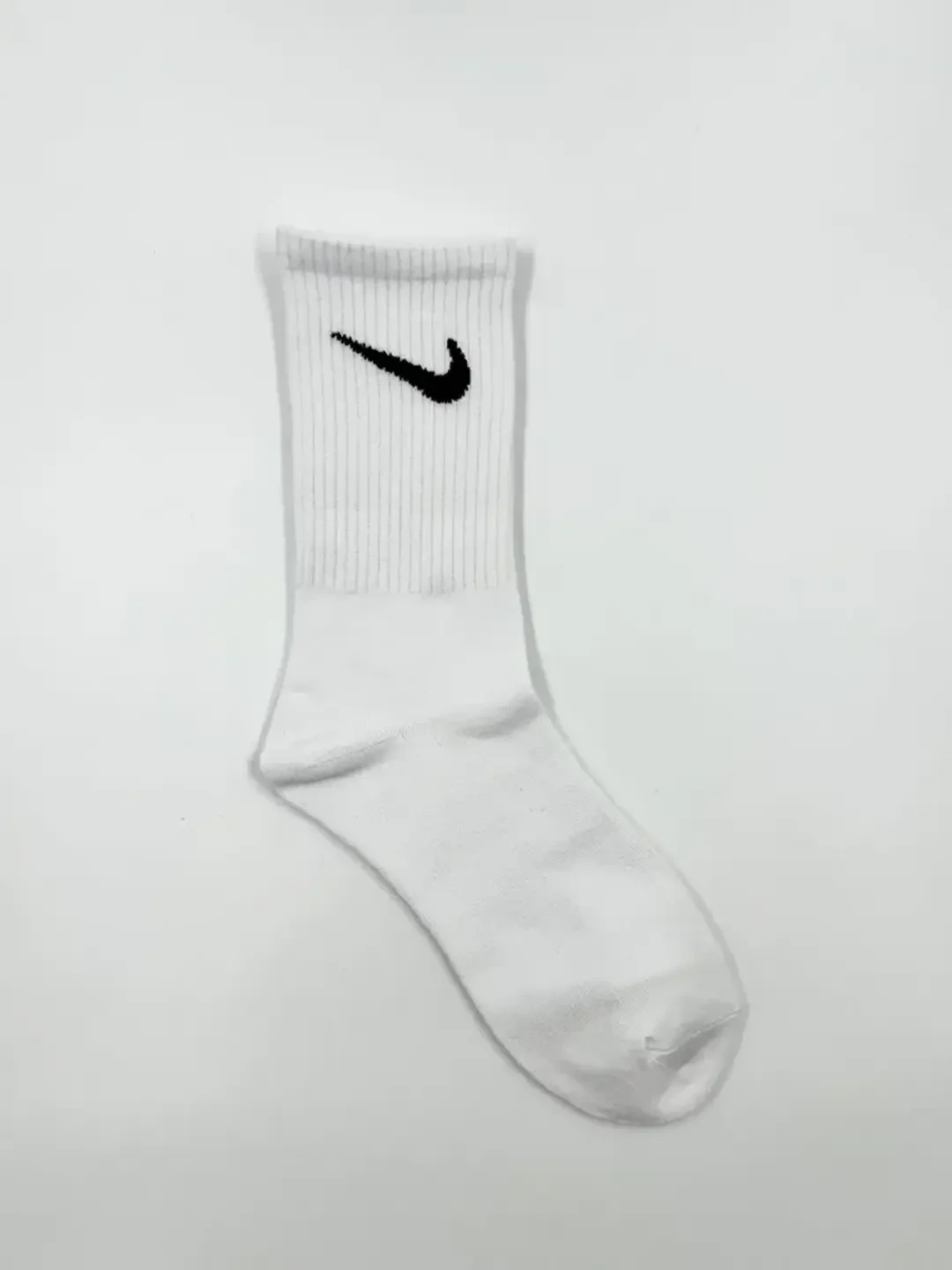 Носки женские мужские унисекс Nike, найк, белые, высокие