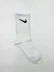 Носки женские мужские унисекс Nike, найк, белые, высокие