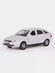 Машинка WELLY LADA Priora, пружинный механизм, масштаб 1:38