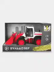 Машинка KID ROCKS Бульдозер, масштаб 1:12, со звуком и светом