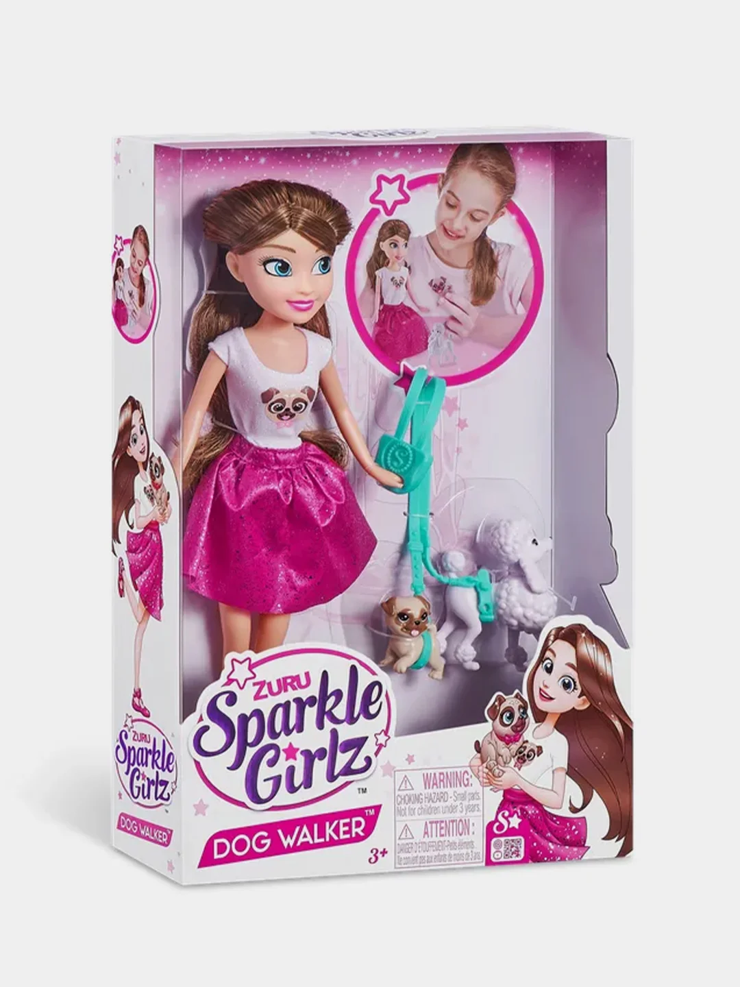 Игровой набор Zuru Sparkle girlz "Прогулка с питомцем"
