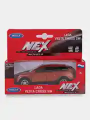 Машинка WELLY LADA Vesta SW Cross, пружинный механизм