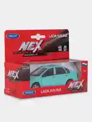 Машинка WELLY 1:38 LADA Kalina, пружинный механизм