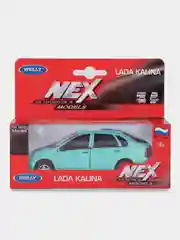 Машинка WELLY 1:38 LADA Kalina, пружинный механизм