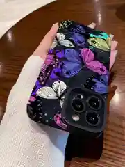 Чехол для айфона "Бабочки" на iPhone 11, 12, 13, 14, 15, Pro, Pro Max, Plus, Mini