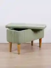 Оливковый банкетка MONOFIX, АММА, с ящиком для хранения, велюр