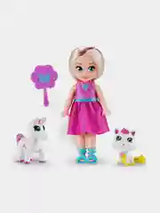 Игровой набор ZURU SPARKLE GIRLZ "Принцесса с питомцами"