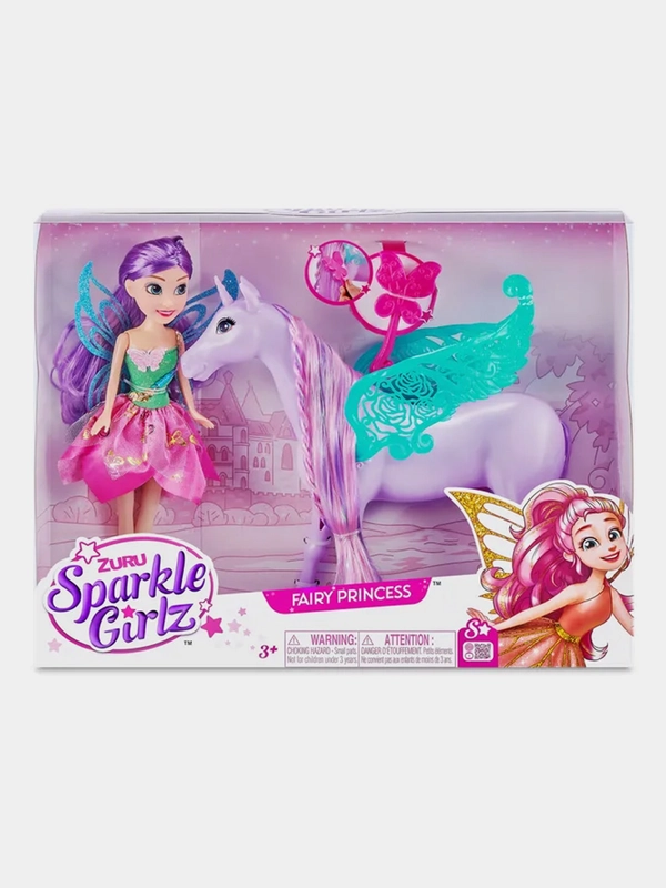 Игровой набор ZURU SPARKLE GIRLZ "Фея с единорогом"
