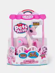 Игрушка ZURU PETS ALIVE Единорог с аксессуарами, со свето-звуковыми эффектами