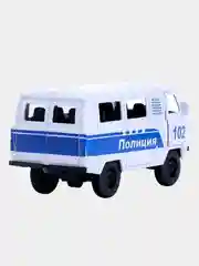 Белый машина инерционная Микроавтобус спецслужб Полиция 02