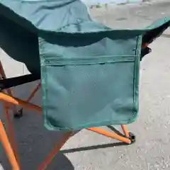 Бирюзовый кресло туристическое складное круглое