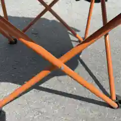 Бирюзовый кресло туристическое складное круглое