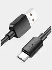 Черный кабель для зарядки Hoco X96 Hyper Type-C - USB, PVC
