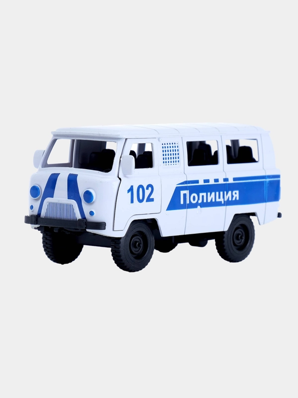 Машина инерционная Микроавтобус спецслужб Полиция 02