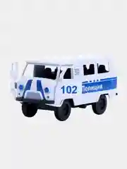 Белый машина инерционная Микроавтобус спецслужб Полиция 02